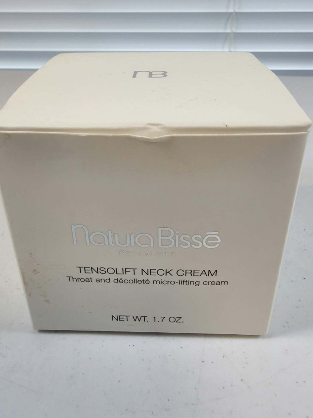 NATURA BISSE TENSOLIFT NECK CREAM BARCELONA MICRO LIFTING TENSOR 1.7 OZ 50ML NOS